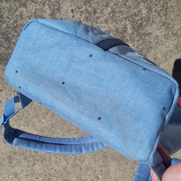 Herschel Light Blue Polka Dot Backpack - Picture 6 of 6
